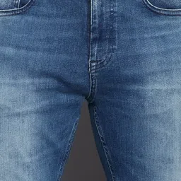 Tommy Hilfiger Men Tapered Fit Clean Look Light Fade Mid Rise Cotton Jeans image 3