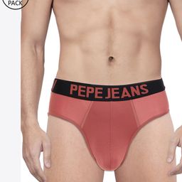Pepe Jeans Men Pack of 2 Solid Briefs-picture-43