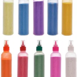 raga plus Pack of 10 Rangoli Powder image 2