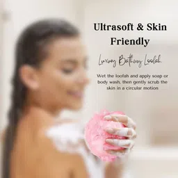 CareDone Large Bath Loofah Sponge For High Lather Cleansing image 4
