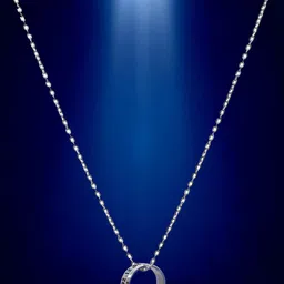 UNIVERSITY TRENDZ Silver-Plated Jimin Bangtan BTS Ring Anti-Rust Pendant With Chain-picture-13