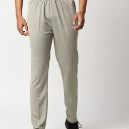 Black Panther Men Sage-Green Solid Track Pant-image-87