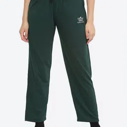 Fashionable Women Regular Fit Cotton Track Pants-image-0
