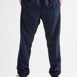 Domyos By Decathlon Men Blue Solid Slim-fit Quick Dry Fitness Track Pant-picture-27