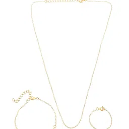 Voylla Gold-Plated Enamelled Valentines Day Alphabet Charm image 3