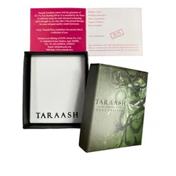 Taraash 925 Sterling Silver Cubic Zirconia Studded Letter A Alphabet Pendant image 5