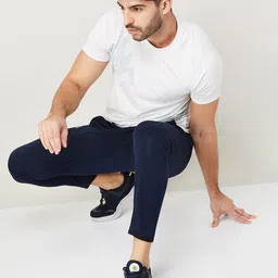 Kappa Men Mid-Rise Slim-Fit Track Pants image 4