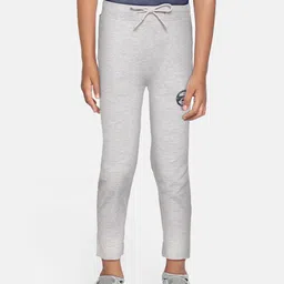 Monte Carlo Boys Grey Melange Solid Track Pants-picture-31