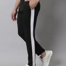 JAINISH Men Solid Slim-Fit Track Pants image 2