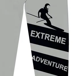 BAESD Boys Printed Mid Rise Joggers image 3