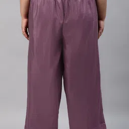 W Women Plus Size Pink aw-22 Trousers image 4
