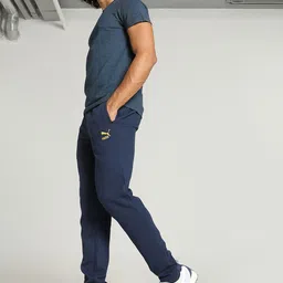 Puma Classics Jacquard Men Cotton Slim-Fit Track Pant image 4