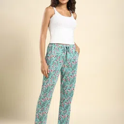 Van Heusen Women Printed Straight-Leg Modal Lounge Pant image 2