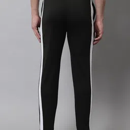 JAINISH Men Solid Slim-Fit Track Pants image 5