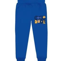 BAESD Boys Pack Of 2 Typography Printed Joggers image 3