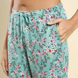 Van Heusen Women Printed Straight-Leg Modal Lounge Pant image 4