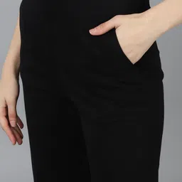 Rock Paper Scissors Women Mid-Rise Flared Lounge Pants image 5