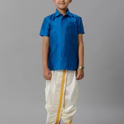 Ramraj Boys Shirt With Dhoti Pants image 2