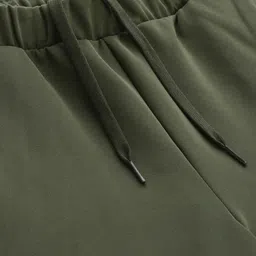 one8 x PUMA Men Solid Mid Rise Knitted Slim Fit Track Pants image 2