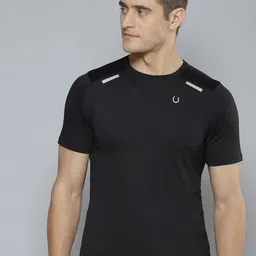 Fitkin Men Black Anti Odour Gym T-shirt-picture-11