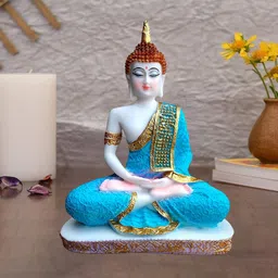 Buddha statue for home decor living room study room marriage Housewarming gifts Decorative Showpiece - 17 cm-image-35