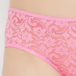 Clovia Laced Mid Rise Hipster Briefs image 4