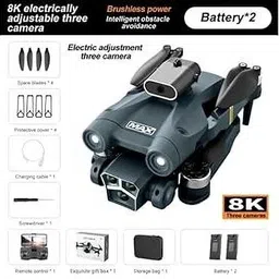 advance gadgets M3 MAX 8K 1080P HD Dual Camera WIFI FPV Gesture Selfie Flips Mode Mode Drone Drone-picture-13