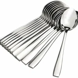 chapo STAINLESS STEEL TABLE SPOON SET (12 PCS) Stainless Steel Serving Spoon Set-picture-48