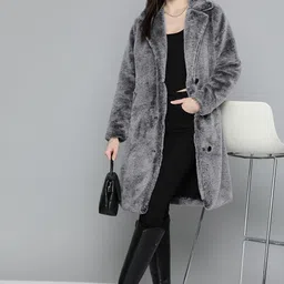 chemistry Polyester Coat For Women image 2