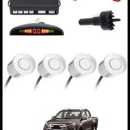 tcstore Car Premium 4 White Reverse Parking Sensor-AP25N170 Car Premium 4 White Reverse Parking Sensor-AP25N170 Parking Sensor-picture-34