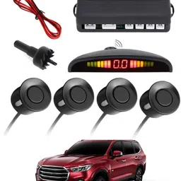 monolive Black Reverse Car Parking Sensor for Universal for All Cars-117 Set of 4 pcs Car Parking Sensors with LED Parking Assistant Kit-117 Parking Sensor image 1