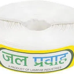 jal pravah HDPE lapeta pipe 5 inch 30 meter 0.36 Thk HDPE Laminated Woven Lay Flat Pipe Lapeta Hose Pipe image 1