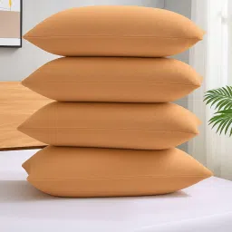 yora homestyle Beige Terry 300 TC Waterproof 18x28 inches Pillow Protector Covers Set of 4 image 1