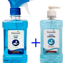 kesuda 500ml LIQUID trigger sanitizer spray with 500ml white GEL pump(500ml+500ml) Sanitizer Spray-picture-11