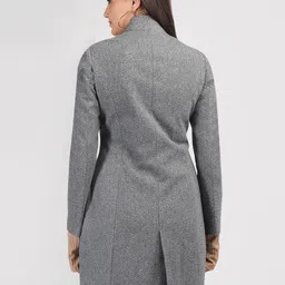 protex Tweed Solid Coat For Women image 2