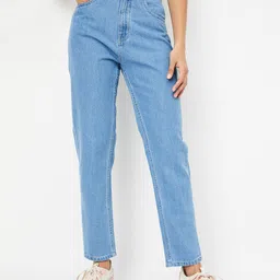 max Women Regular Mid Rise Blue Jeans-picture-27