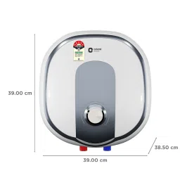 Orient Aquator 15 Litre 5 Star Vertical Storage Geyser with Whirlflow Technology (White) image 2