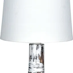 homesake Distress Small Teardrop Table Lamp for Bedroom Living Room Simple Retro Wood Table Lamp image 2