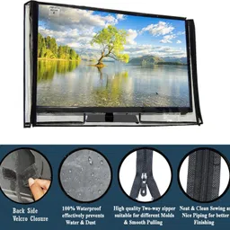 HELLO DADA 43 inch LED/LCD TV,Computer Monitor Cover for 43 inch LED/LCD TV,Computer Monitor - JM_CLEAR_LED43_SF101 image 3