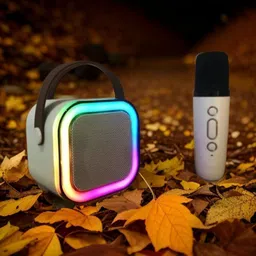NHOUSE G36_K12Wireless karaoke mic speaker with Bluetooth compatibility and RGB lights 10 W Bluetooth Home Audio Speaker-picture-16