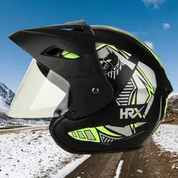 ABS Material Full Face Plain Visor, UV Scratch Resistance Motorbike Helmet Motorbike Helmet-image-8