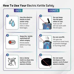 wipro Vesta Enhanced Cool Touch Designer Electric Kettle | Auto Shut off Electric Kettle image 5