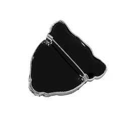Mahi Men Stone-Studded Alloy Lion- Charm Lapel Pin image 4