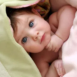 Wallpics Nude & Green Baby Printed Water Proof  Wall Sticker-picture-30