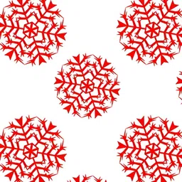Wallpics White & Red Printed Wallpaper-image-60