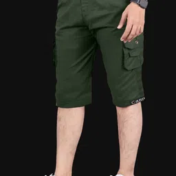 ethnic trove Self Design Men Three Fourths image 2