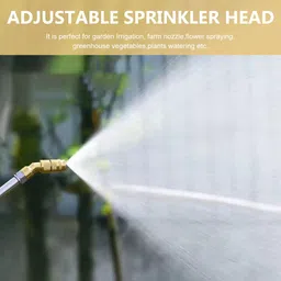 hasthip Brass Adjustable Garden Spray Nozzle Watering, Misting, Cleaning image 5