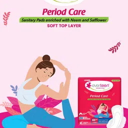 everteen Set Of 2 Period Care Sanitary Pads For Medium Flow - 40 Pads Each XL image 5