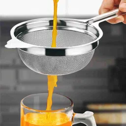 tiara Food Grade Stainless Steel Soup & Juice Strainer/Liquid Filter Strainer image 3