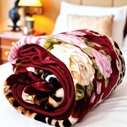 swikon star Abstract Single Mink Blanket for Heavy Winter image 2